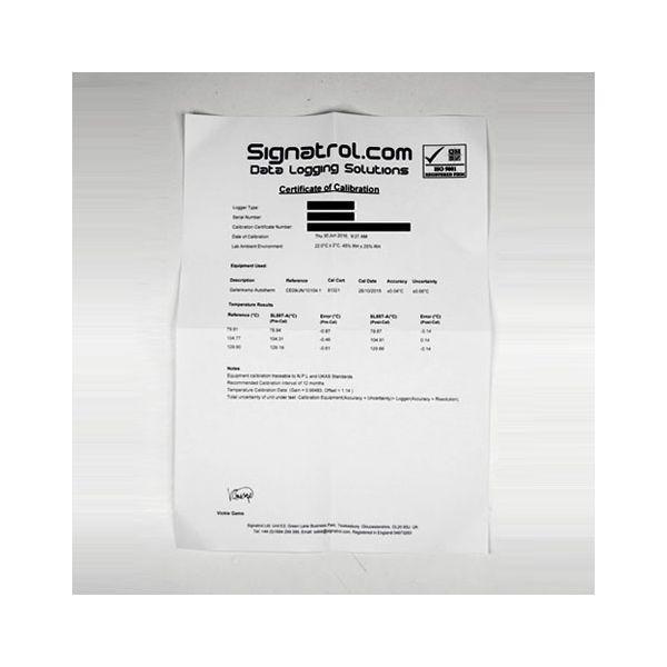 Signatrol SL56T-A กระดุมบันทึกอุณหภูมิ (-40 To 85°C) | With Certificate image