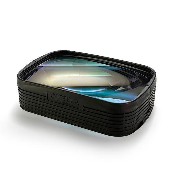 Otsuka O-LIGHT-5-CL-4XAR โคมไฟแว่นขยายแบบมีไฟส่วนฐาน│Big Recta-Lens Series image