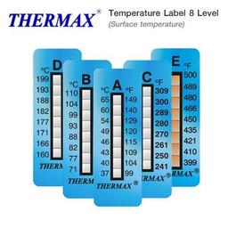 THERMAX 8D แถบวัดอุณหภูมิแบบ 8 ระดับ (10 Label | Pack) image