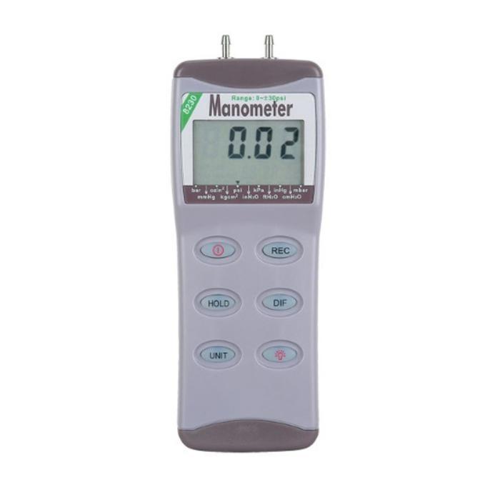 AZ-8230 เครื่องวัดความดันแตกต่าง 30 psi (Manometer 30 psi) image