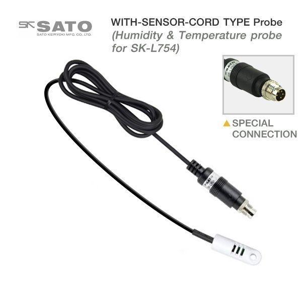 SK Sato SK-L754-2 โพรบวัดอุณหภูมิและความชื้นสัมพัทธ์ (Cable Type) For SK-L754 image