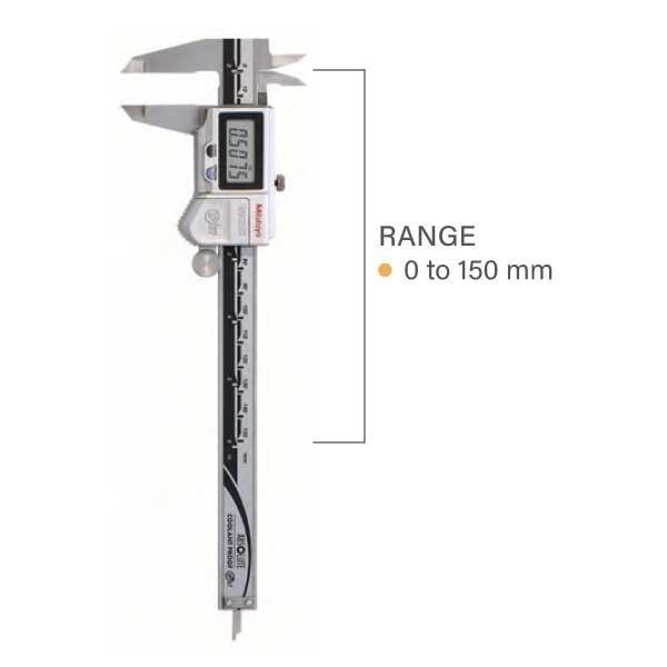 Mitutoyo M-500-702-10 Absolute Coolant Proof Caliper เครื่องวัดคาลิเปอร์ดิจิตอล (0 - 150mm) image