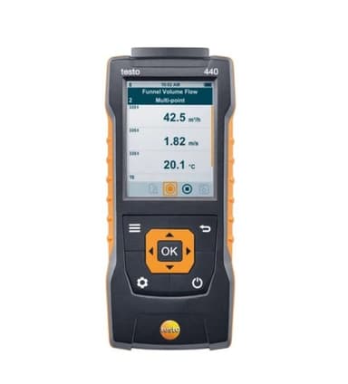 Testo 440 Lux Kit (0563 4402) | เครื่องวัดแสง ความสว่างแบบดิจิทัล พร้อมหัววัด Lux Sensor (No.0635 0551) สำหรับงานวิเคราะห์แสง