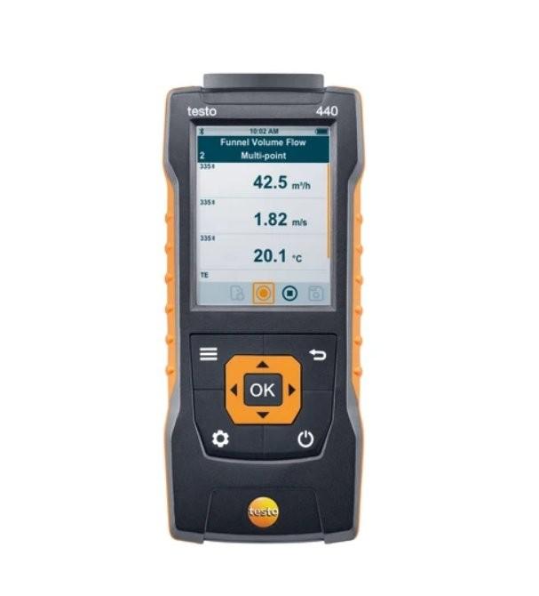 Testo 440 Lux Kit (0563 4402) | เครื่องวัดแสง ความสว่างแบบดิจิทัล พร้อมหัววัด Lux Sensor (No.0635 0551) สำหรับงานวิเคราะห์แสง image
