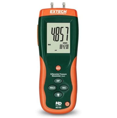 Extech EX-HD750 เครื่องวัดความดันต่าง Manometer (5psi)