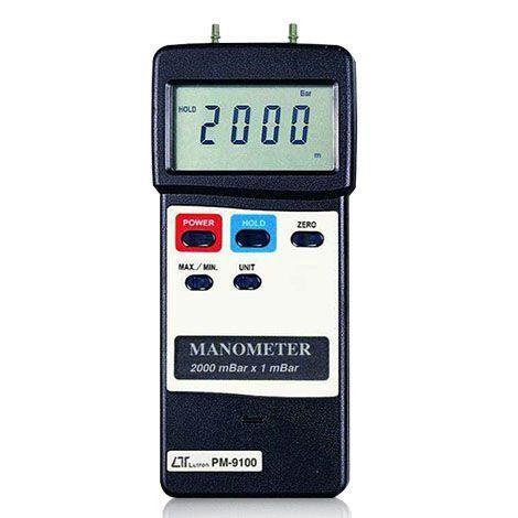 Lutron PM-9100 เครื่องวัดความดันดิจิตอลแบบพกพา (29 psi) image