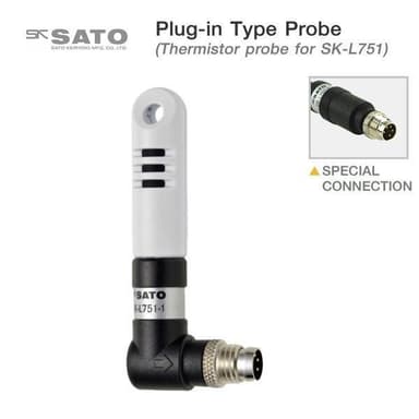 SK Sato SK-L751-1 โพรบวัดอุณหภูมิ Plug-In Type Probe สำหรับเครื่องวัดอุณหภุมิรุ่น SK-L751