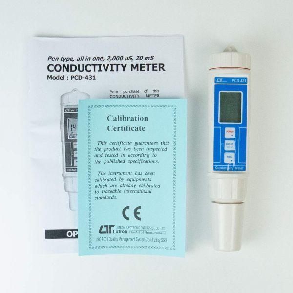 Lutron PCD-431 ปากกาวัดค่าความนำไฟฟ้า IP67 | Max.2000 US image