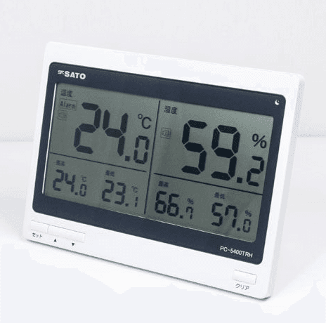 SK Sato PC-5400TRH เครื่องวัดอุณหภูมิและความชื้นแบบตั้งโต๊ะ image