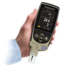 Defelsko PosiTector SSTKITL ชุดสำหรับทดสอบและเซนเซอร์ความเข้มข้นของเกลือบนพื้นผิวโลหะ | Latex Patch Kit and probe only image