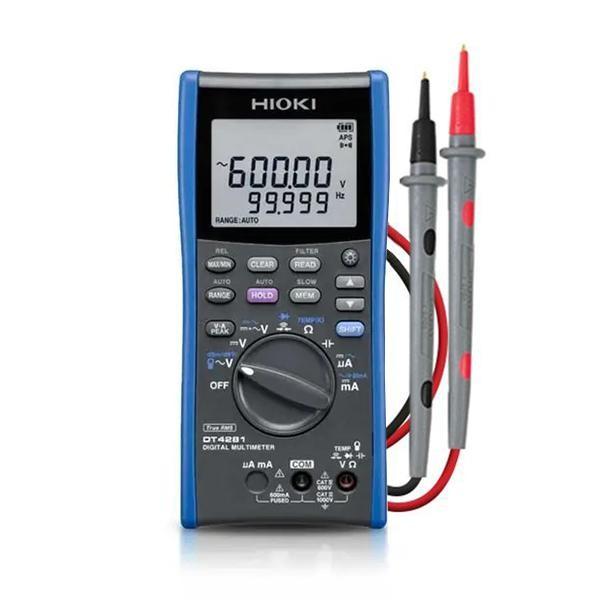 Hioki-DT4281 ดิจิตอลมัลติมิเตอร์ High-End Type (Direct And Current Clamp Input Terminals) image