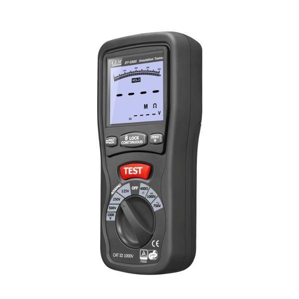 CEM DT-5500 เครื่องทดสอบฉนวน Insulation Tester image