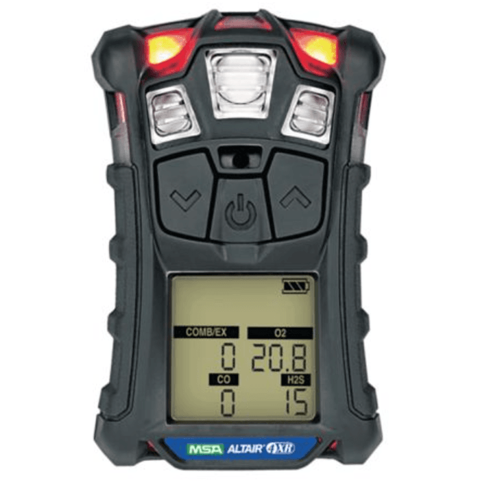 MSA ALTAIR-4XR-LEL-Mentane เครื่องวัดแก๊สอเนกประสงค์ 4in1 (LEL Metane,O2,CO,H2S ) | Charcoal Body image