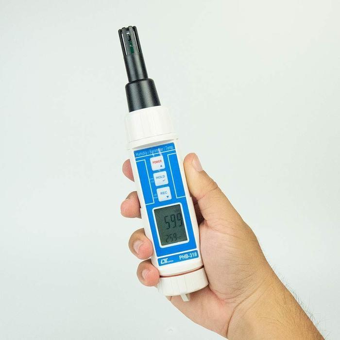 Lutron PHB-318 เครื่องวัดอุณหภูมิความชื้นและความดันบรรยากาศ | 4in1 image