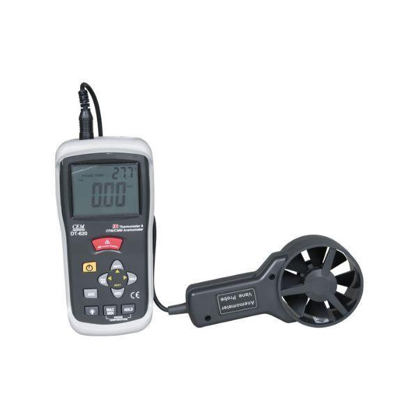 CEM DT-620 เครื่องวัดความเร็วลม image
