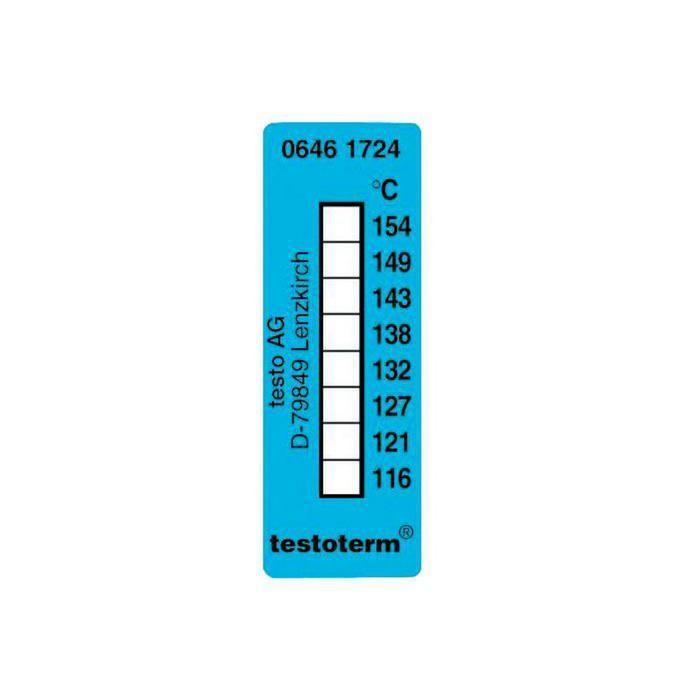 Testoterm แถบวัดอุณหภูมิ  0646 1724 (10pc/pack) image