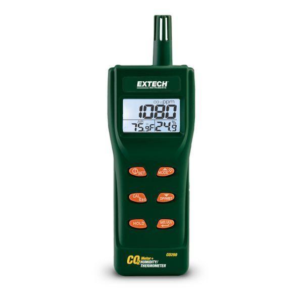 Extech EX-CO250 เครื่องวัดก๊าซคาร์บอนไดออกไซด์ CO₂ image