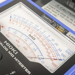 Hioki-3490 เครื่องทดสอบความเป็นฉนวน (Analog M-Ohm HiTESTER) image