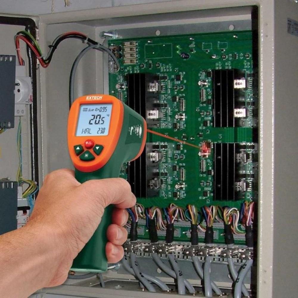 EXTECH EX-IR270 เครื่องวัดอุณหภูมิอินฟราเรด IR Thermometer with Color Alert image