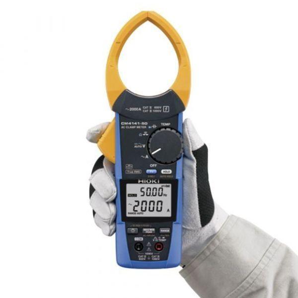 HIOKI CM4141-50 AC แคลมป์มิเตอร์ 2000A (True RMS) image