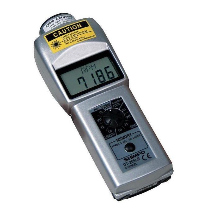 SHIMPO DT-205LR  เครื่องวัดความเร็วรอบ Contact / Non-Contact Tachometer image