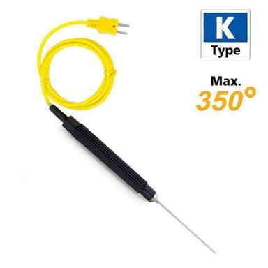 Rixen NK-01 โพรบวัดอุณหภูมิปลายแหลม Max.350 °C (Type K)