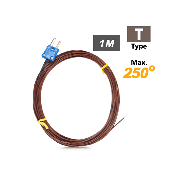 Rixen GT-03-1M โพรบวัดอุณหภูมิ Max. 250℃ (Type T) 1M image