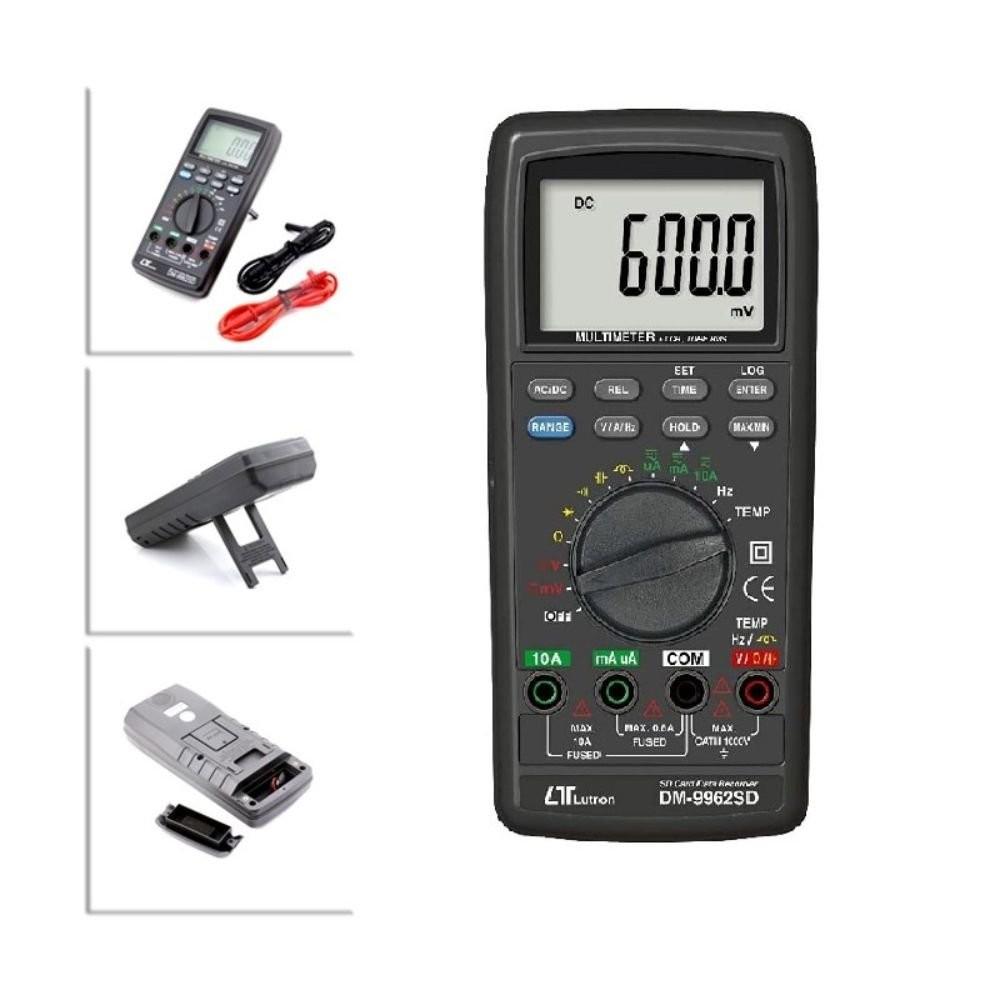 Lutron DM-9962SD เครื่องมือวัดมัลติมิเตอร์ + เครื่องวัดแอลซีอาร์ Multimeter + LCR Meter image