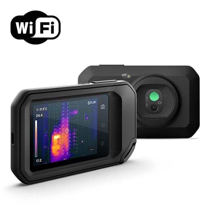 FLIR C5 กล้องถ่ายภาพความร้อนแบบพกพา (160 X 120 Pixels) | พร้อม Cloud & Wi-Fi image