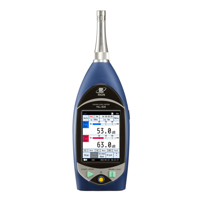 RION NL-63 เครื่องวิเคราะห์เสียง (Sounds Level Meter) มาตรฐาน Class I image