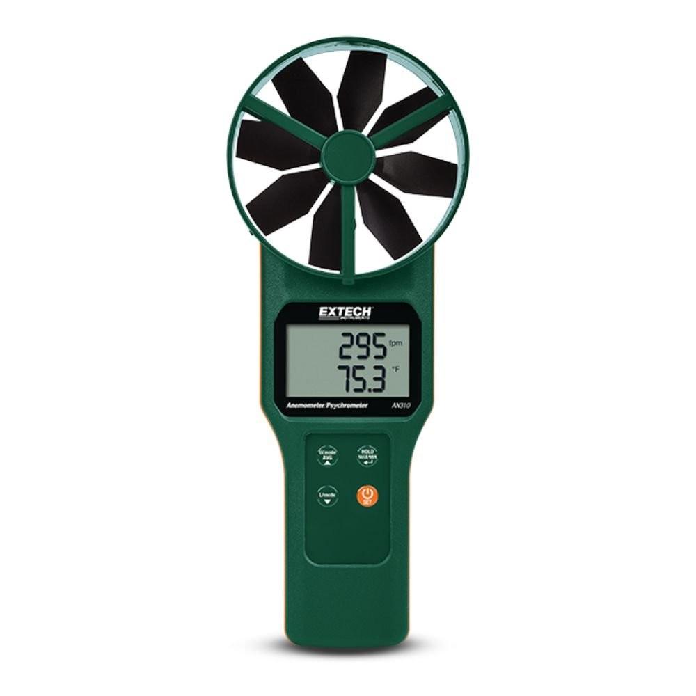 EXTECH EX-AN310 Large Vane CFM/CMM Anemometer/Psychrometer image