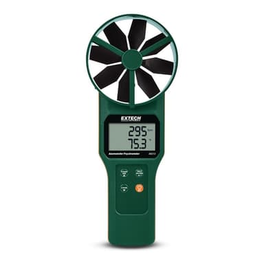 EXTECH EX-AN310 Large Vane CFM/CMM Anemometer/Psychrometer