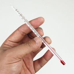 SK Sato SK-0600-00 ปรอทวัดอุณหภูมิ 150mm Alcohol Filled | -20 to 50°C image