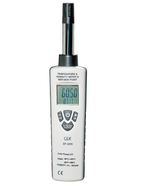 CEM DT-321S เครื่องวัดอุณหภูมิ ความชื้น Humidity & Temperature Meters image