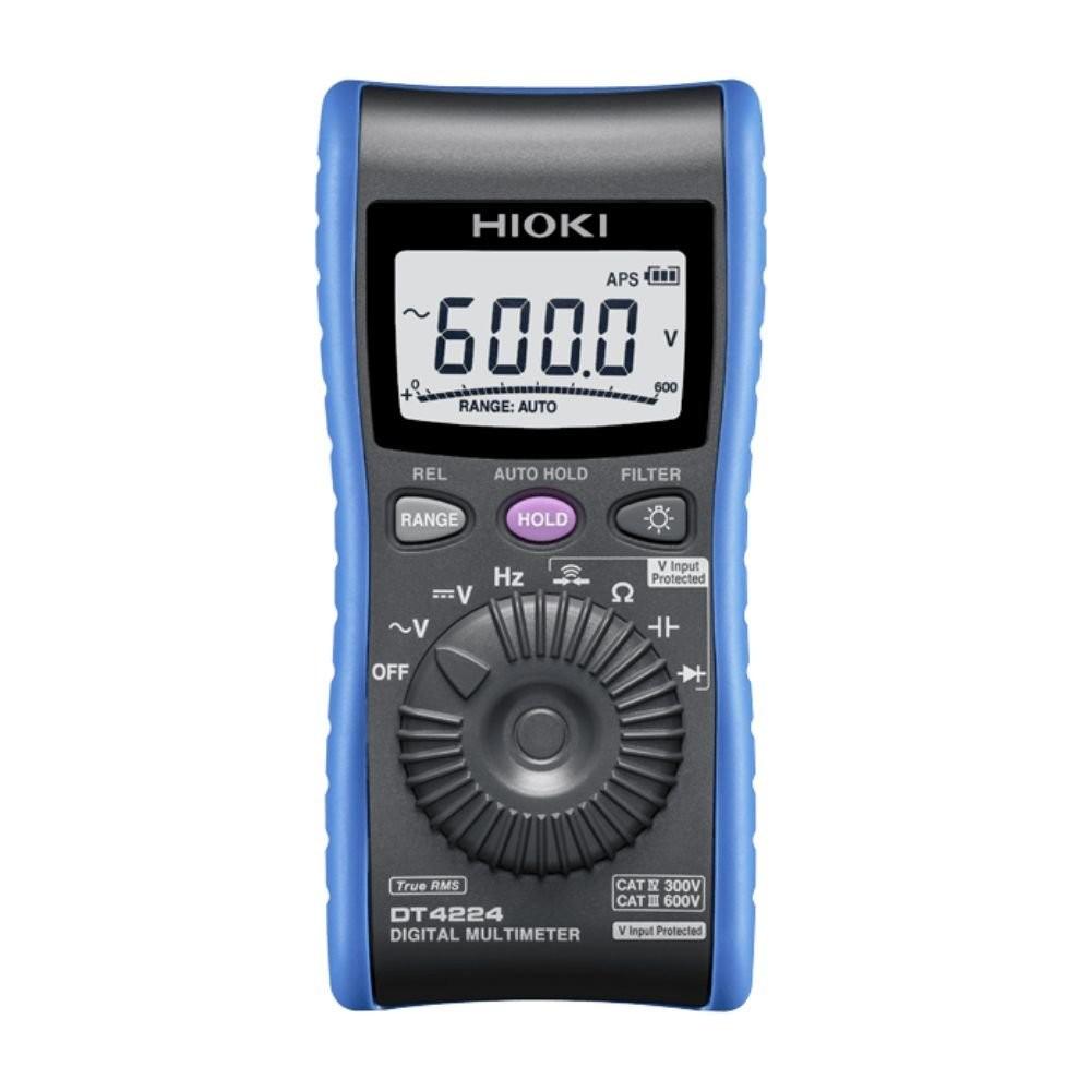 Hioki-DT4224 ดิจิตอลมัลติมิเตอร์ (True RMS) | With C/R Measurement, For General Use image
