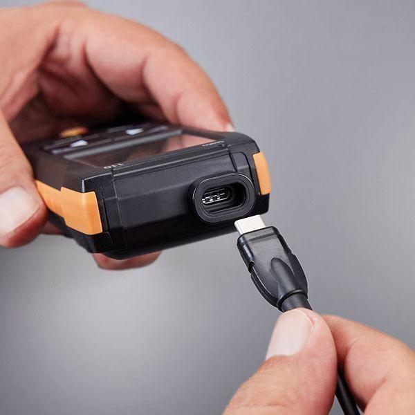 Testo 110 เครื่องวัดอุณหภูมิดิจิตอล (1 Channel) HACCP image