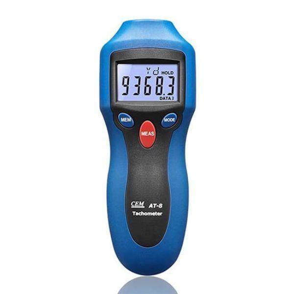 CEM AT-8 เครื่องวัดความเร็วรอบแบบดิจิตอล Digital Contact / Non-contact Tachometer image