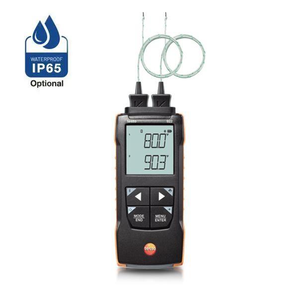 Testo-0563-0922 เครื่องวัดอุณหภูมิดิจิตอล 2 Channel (App Connection) | Max.1000°C image