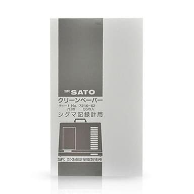 SK Sato SK-7210-62 7 กระดาษสำหรับบันทึกรายวัน 7Day Chart สำหรับเทอร์โมไฮโกรกราฟ NSII-Q