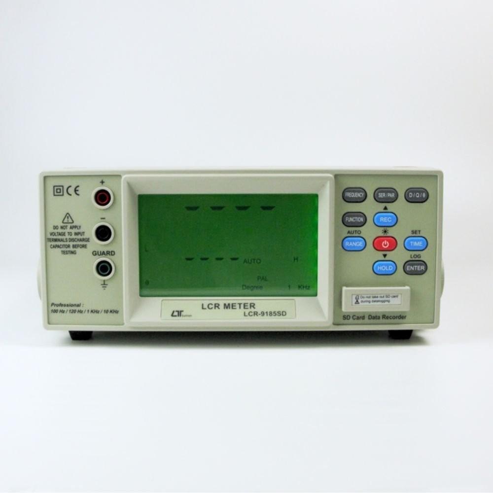 Lutron LCR-9185SD เครื่องวัดแอลซีอาร์มิเตอร์แบบตั้งโต๊ะ | SD Card image
