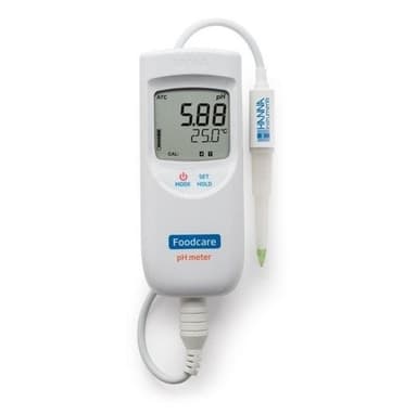 HANNA HI-99161 เครื่องวัดค่า pH สำหรับอาหารและ Dairy