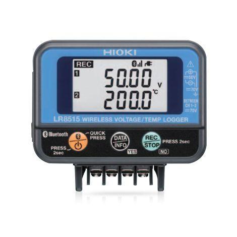 Hioki-LR8515 เครื่องวัดและบันทึกข้อมูลอุณหภูมิและแรงดันไฟฟ้า DC | WIRELESS & Bluetooth image