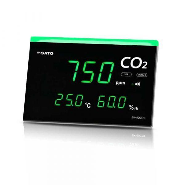 SK Sato SK-50CTH เครื่องตรวจจับก๊าซคาร์บอนไดออกไซด์ CO2 Monitor image