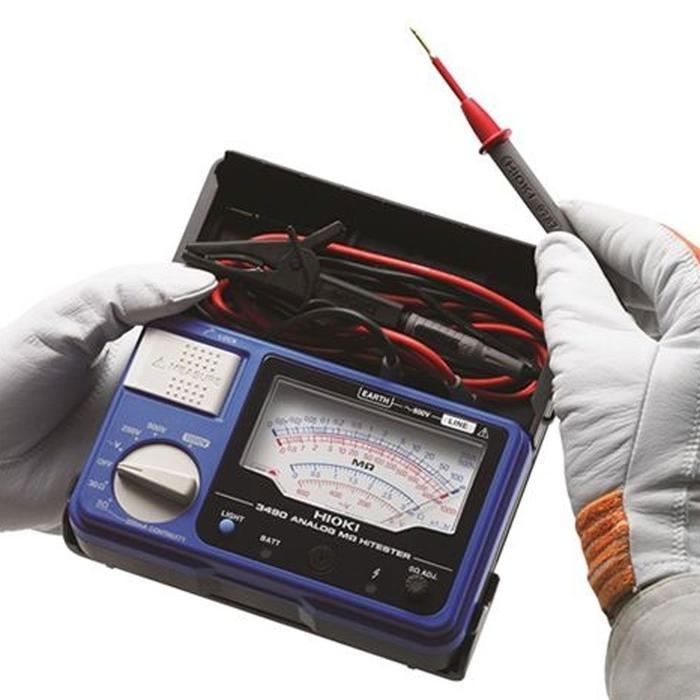 Hioki-3490 เครื่องทดสอบความเป็นฉนวน (Analog M-Ohm HiTESTER) image
