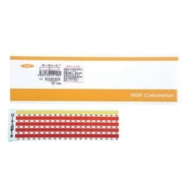 NIGK-C แถบวัดอุณหภูมิแบบ Reversible | 50-55-60-65-70°C | 100pcs