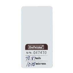 DeFelsko STD-CS40 Certified Plastic Shims For Coating Thickness | 1000 Micron image