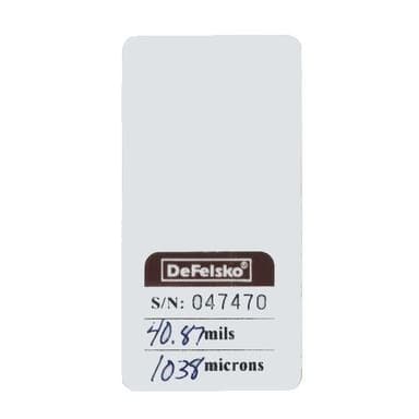 DeFelsko STD-CS40 Certified Plastic Shims For Coating Thickness | 1000 Micron