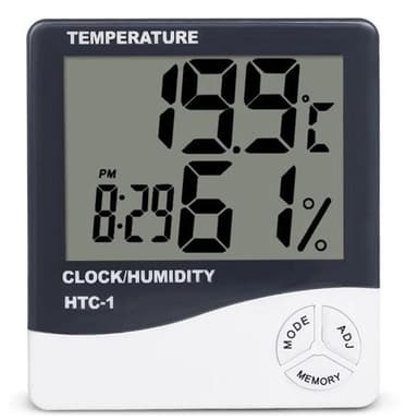 HTC-1 เครื่องวัดอุณหภูมิและความชื้น Thermo Hygrometer Indoor