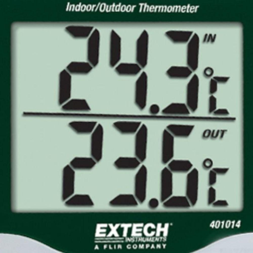 Extech EX-401014 เครื่องวัดอุณหภูมิ Big Digit Indoor Outdoor Thermometer│10 ถึง 60°C image