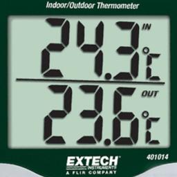 Extech EX-401014 เครื่องวัดอุณหภูมิ Big Digit Indoor Outdoor Thermometer│10 ถึง 60°C image